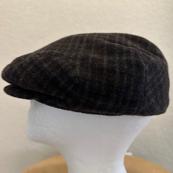 Ornella Cashmere Newsboy Hat Cabby Made in Italy Size  L / XL - Picture 1 of 8